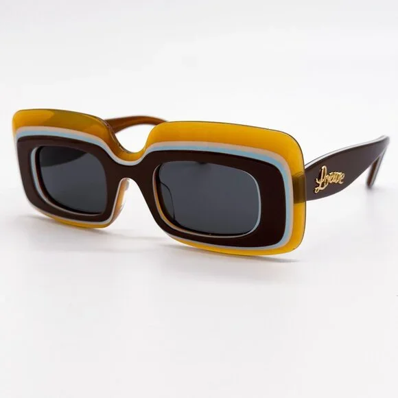 NEW LW40139U 47A, LOEWE SQUAER UNISEX SUNGLASSES LOEWE
